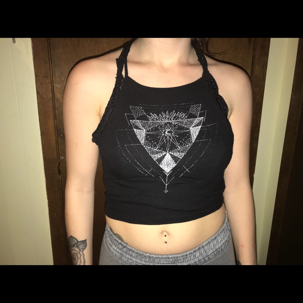 Kendall & Kylie crop top